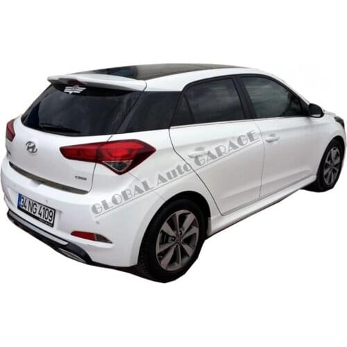For Hyundai I20 Side Skirt 2014-2018 Sill Trim Car Styling Auto Accessory Universal Spoiler Mud Flaps Lip Splitter Bumper Rack