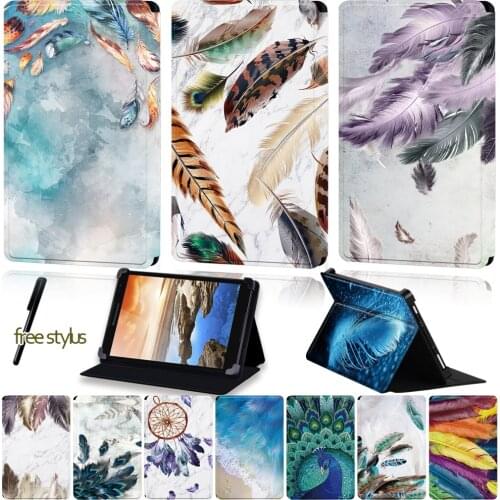 PU Leather Tablet Case for Lenovo Tab 8/A7-30 A3300/A7-50 A3500/A8-50 A5500/S8-50/Yoga Tab 4 Plus/Yoga Book/thinkpad Tablet 2