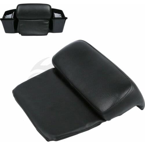Motorcycle Chopped Razor Pack Pad Backrest For Harley Touring Tour Pak Road King Street Glide Electra Glide 1997-2013