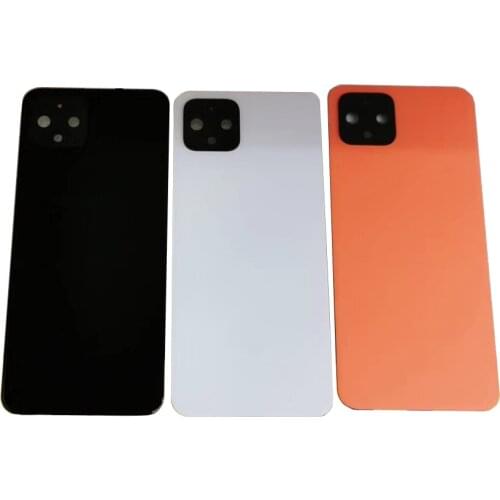 Original Gorilla Glass 5 For Google Pixel 4 XL 4XL Battery Door Back Glass Cover Housing Case For Pixel XL4 With Adhesive