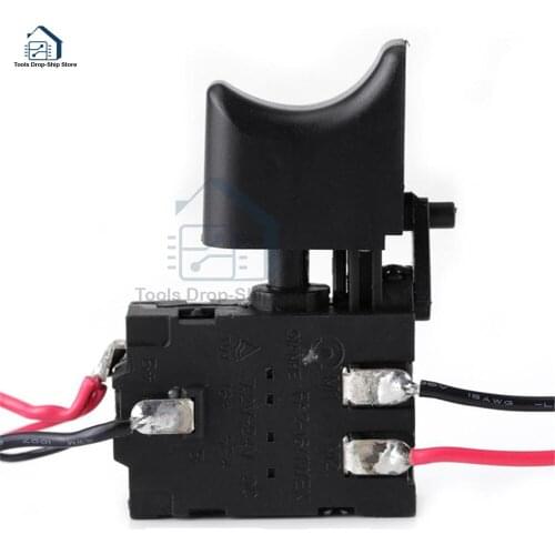 7.2 V - 24 V Drill Speed Controller Drill Switch Lithium Battery Cordless Drill Speed Control Trigger Switch With Small Light