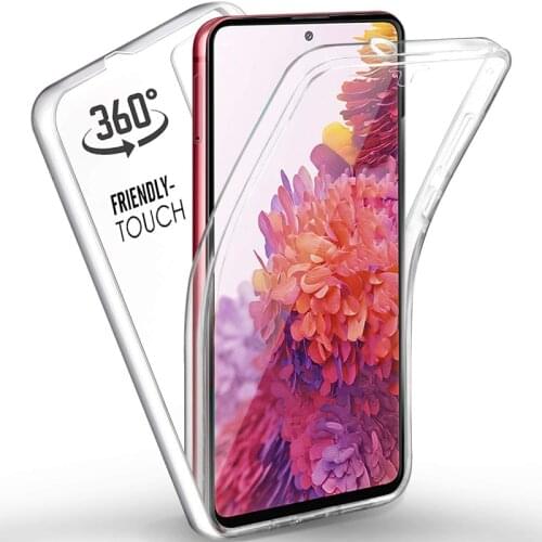 Clear Front + Back 360 Full Cover For Samsung Galaxy A12 A31 A41 A42 A51 A71 S20 FE S10 J4 Plus M31S M21 A50 A30S A10S A307 Case