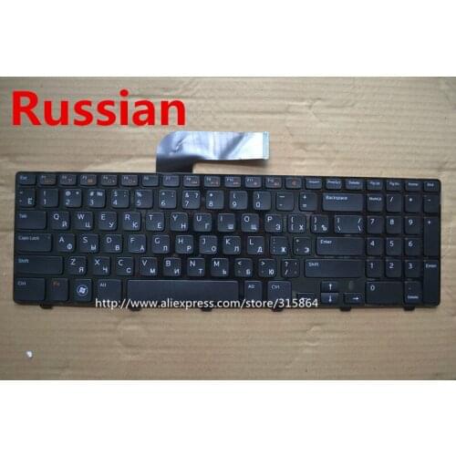Russian/US New laptop keyboard for DELL N5110 Inspiron 15R M5110 M501Z M511R RU layout
