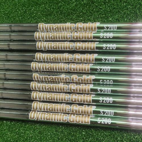 Silver Dynamic Gold 105 S200 or R200 golf irons steel shaft clubs shaft 10pcs batch up order