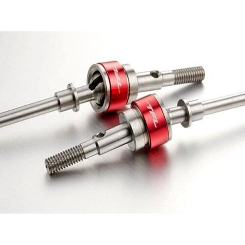 TFL RC Car accessories AXIAL SCX10 Rock Crawler 1/10 Stainless Steel Front CVD Drive Shaft TH01781-SMT6