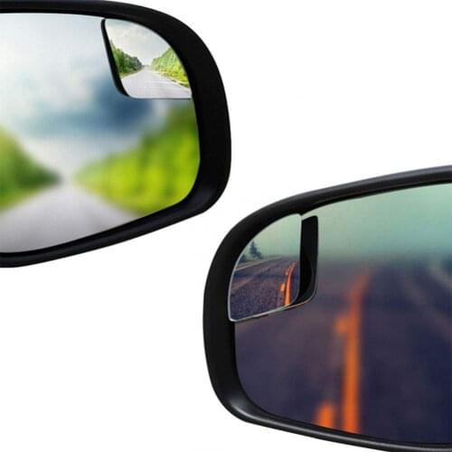 2pcs Small Sector Rear View Mirror Wide Angle Round Convex Car Vehicle Mirror Auto Replacement Parts