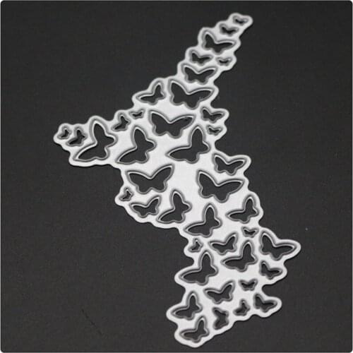 1719 Butterfly Cut Scrapbook Metal Cutting Dies For Scrapbooking Stencils DIY Album Cards Decoration Embossing Folder Die Cuts