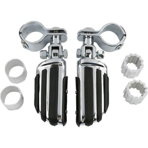 25mm 30mm 35mm Foot Pegs Clamp For Harley Honda GoldWing GL1800 YAMAHA XV1600 XV1700 XV1900 V-STAR XVS1300 XVS650 XVS950 XVS1100