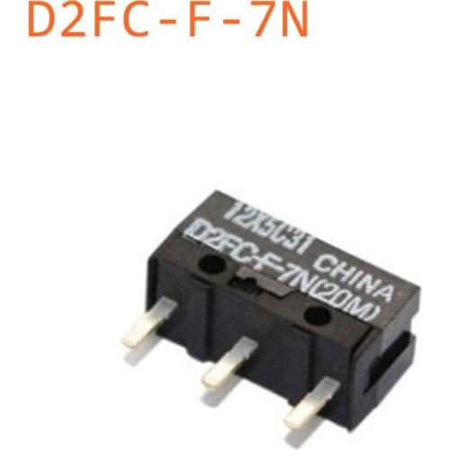 5pcs Authentic Mouse Micro Switch D2FC-F-7N Mouse Button Fretting D2FC-F-7N