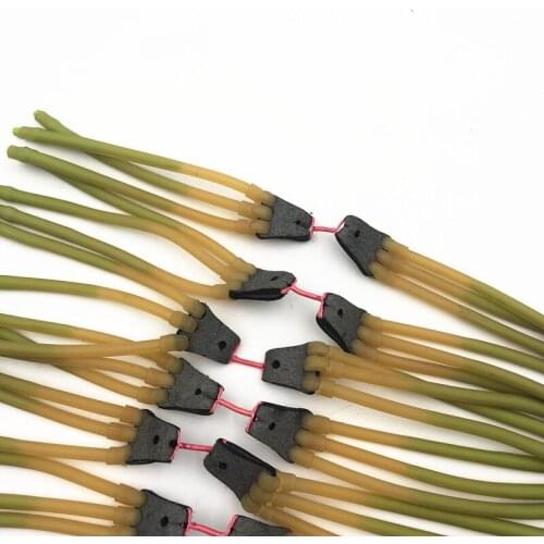 50pcs/lot Outdoor Elastic Bungee Rubber Band for Fishing Shooting 2050 Combine 1842 Powerful Slingshot Catapult Replacement