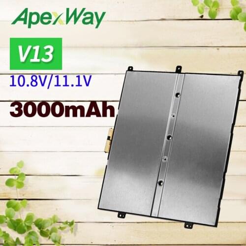 Apexway 11.1V 3000mAh Laptop battery for Dell PRW6G T1G6P 0449TX 0NTG4J 0PRW6G for Vostro V13 V13Z V130 V1300