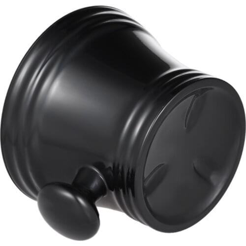 Barber Cleaning Soup Cup for Razor Mans Plastic Shaving Bowl with Handle Soap Mug Bowl Professional for Home Salon