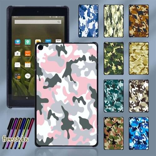 Tablet Case for Amazon Fire HD 8 Plus / HD 10 5th 7th 9th / Fire 7 5th 7th 9th / HD 8 6th 7th 8th Ultra-thin Plastic Back Shell