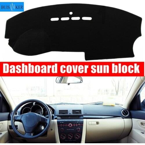Car Dashboard Cover Dash Mat For Mazda 2 Demio 3rd 2008-2010 2011 2012 2013 2014 Auto Non-slip Right Sun Shade Pad Carpet