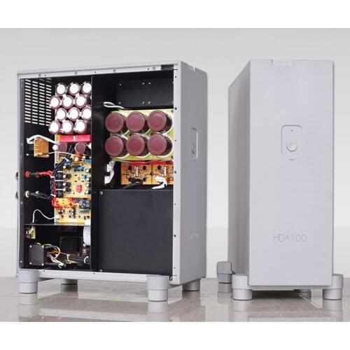 N-008 HDA100 HiFI Mono Power Amplifier Shock Absorber Design of Vertical Version 1000W*2