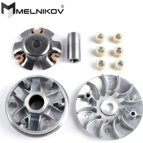 Variator set / Variator Pulley Kit for Scooter Moped ATV QUAD GY6 125 GY6 150 cc 152QMI 157QMJ 1P52QMI 1P57QMJ Q