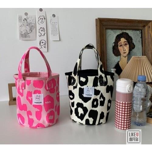 Organizer Packed Lunch Bags For Women School Children Cooler Bag Daily Cute Picnic Food Box Tote Simple All-match Japanese Style
