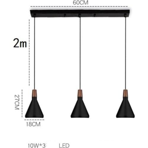 Pendente Hanglamp Industrieel Nordic Light Lampara Colgante Kitchen Lustre Para Quarto Lampen Modern Luminaria Hanging Lamp