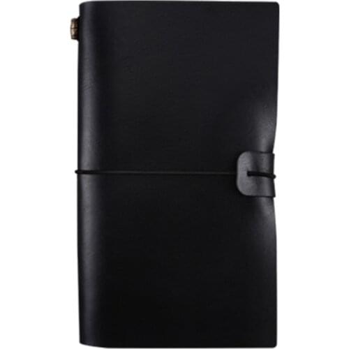 Vintage Hardcover Notebook Spiral Faux Leather Dairy Note Book School Office Supply For Students Business Notebooks Making Notes