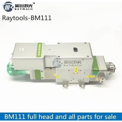 Fiber laser cutting machine spare parts protective windows raytools bm111 fiber laser head Beam MOTION