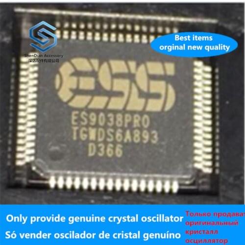 1-5pcs 100% orginal ES9038 QFP ES9038PRO QFP free shipping
