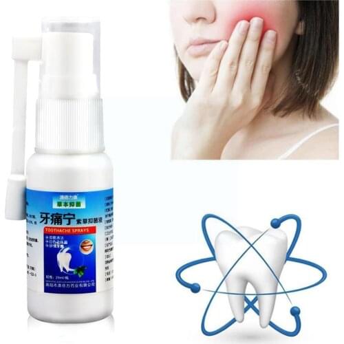 1g 20 Ml Oral Care Tooth Sprays Prevent Toothache Pain with Teeth Care Cotton Dental Swabs Care Tool Carry to Easy Around R J4N6