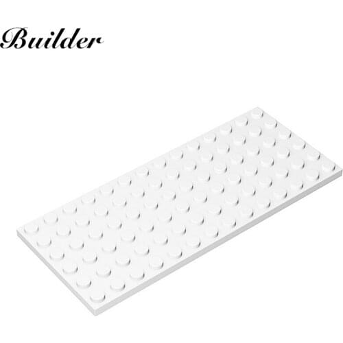 Little Builder 3456 MOC Thin Figures Bricks 6x14 Dots 1pcs Building Blocks DIY Creative Assembles Particles Toys for Children