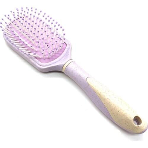 24.5cm Length Anti-static Hair Brush Handcraft Hairbrush Hairdressing Scalp Massager Hair Comb Styling Tools Health