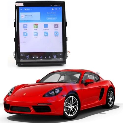 Car Android Internet Multimedia Navi For Porsche 718 Cayman Boxster 982 PCM 2016~2020 GPS Audio Stereo CarPlay 360 Bird View