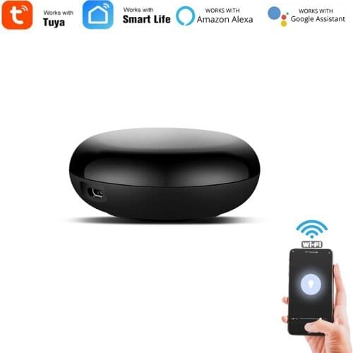 Wireless WiFi Smart IR Controller Tuya SmartLife APP Infrared Remote Voice Remote Control Smart Home,Work with Google Home Alexa