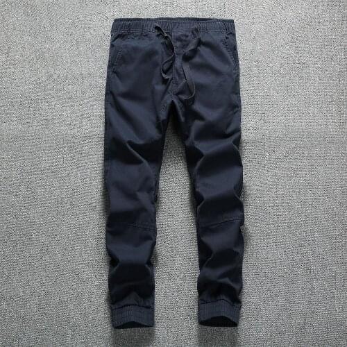 2021 New Arrival Mens Cargo Pants High Quality Spring Autumn Fashion Joggers Men Cotton Elastic Waist Trousers Camouflage Pants