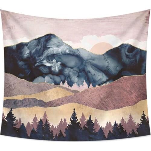 Tapestry Artistic Bedroom Room Trend Background Cloth Hanging Cloth Art Beach Towel Canvas European And American Style