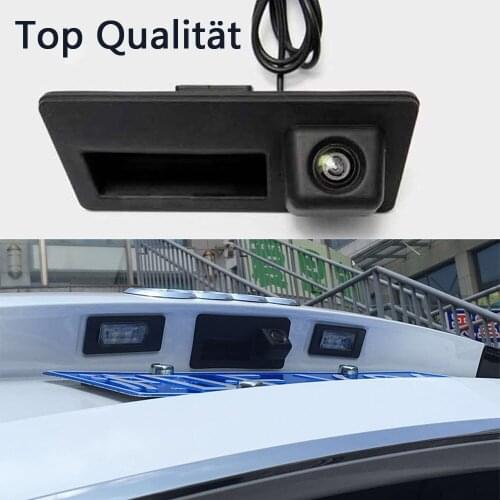 Special Trunk handle CCD Car Rear View Camera Reverse Backup Camera For VW Passat Tiguan Golf Touran Jetta Sharan Touareg
