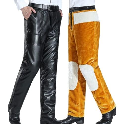 Мужские кожаные штаны LFFMHMT China At AliExpress