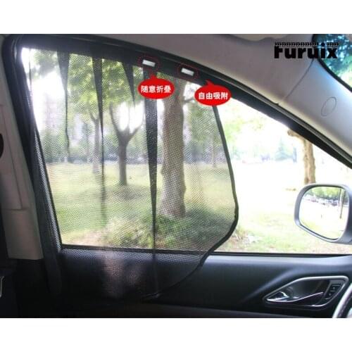 Magnetic Car Side Window Sun Shade UV Protection Curtain Sunshade Mesh Sun Visor Summer Protect Car Blinds Car Accessories