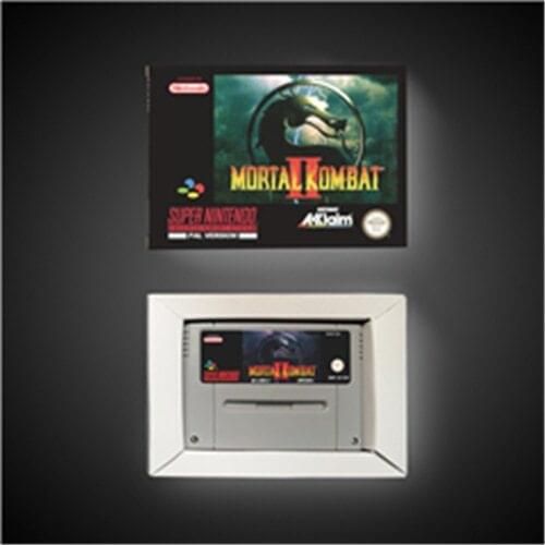 Mortal Kombat II 2 - EUR Version Action Game Card with Retail Box