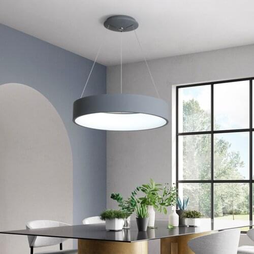 Nordic Acryl LED Pendant Lights Circle design hanging lights indoor lamp kitchen bedroom Living Diningroom Home product lamp