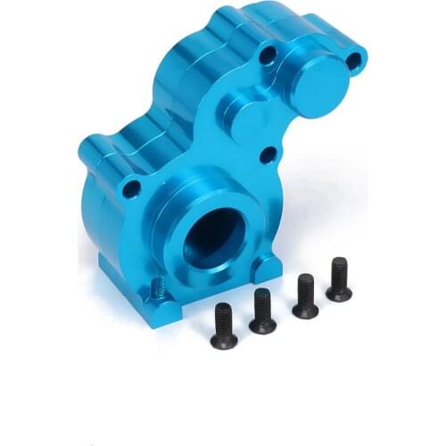 Machined Alloy Aluminum Center Gear Box Mount For Rc Car 1/10 AXIAL SCX10 Crawler Electric Upgraded Hop-Up Part SCX0013 Colorful