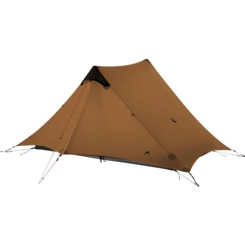 3F UL GEAR LanShan 2 stockless 1 Person 2 Person Tent Oudoor Ultralight Camping 15D Silnylon 3 Season Tent Winter 4 Season Tent