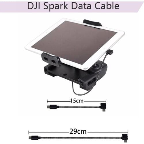 Transmitter Remote Control Connector to Phone Tablet OTG Cable for DJI Spark TYPE-C Micro-USB Cable Extender Drone Parts
