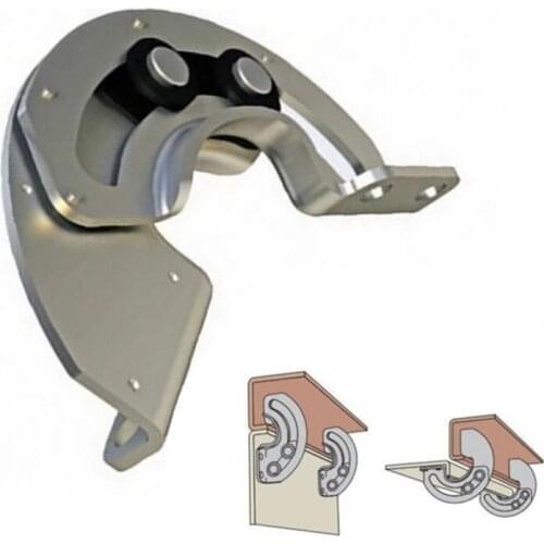 90 Degree Hidden Sliding Hinges Carbon Steel Industrial Equipment Cabinet Door Limit Hinge Fixed Bisagras Furniture Hardware