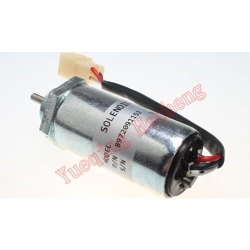 Solenoid 8972091152 for 4LE2 Excavator ZAXIS85USB-3 ZAXIS75US-3