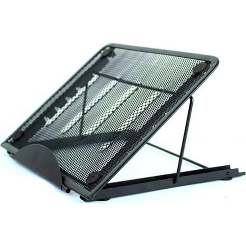 Eunaimee Metal Mesh Ventilate Adjustable Laptop tablet Stand Holder for Notebook Pad Tablet laptop stand holder