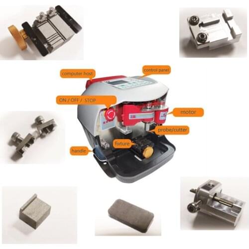 V8/X6 Machine Key Blade Fixture Key Clamp Jaws Stopper Accessories For V8x6 Key Cutting Machine