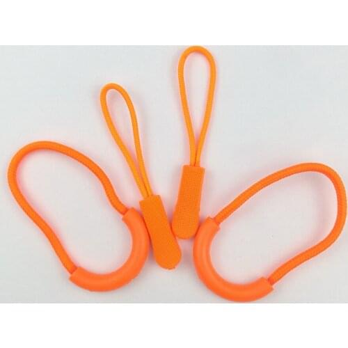 3Pcs Zipper Pulls Cord Rope Ends Lock Zip Clip Buckle Black for Backpack Luggage Zipper Rope Drop Clothing Accessories