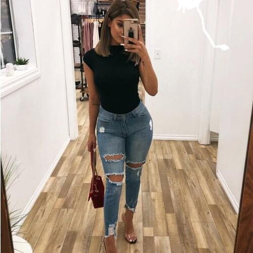 2021 Summer Women Bodysuit Wantmove Sexy O-Neck Back Zipper Short Sleeve Bodycon Casual Outdoor Club Solid Bodysuit AM203