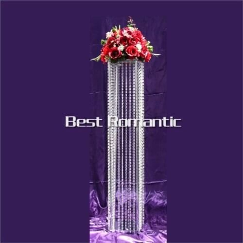 80cm(H) wedding decoration,home decor,candle holders crystal candle holder,silver candlestick,wedding decor table certerpiece