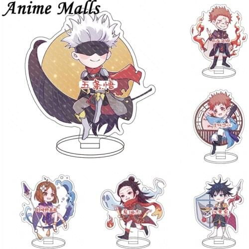 Anime Jujutsu Kaisen Acrylic Figure Stand Model Plate Desk Decor Cosplay Xmas Gift