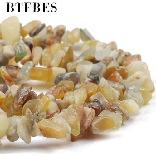 BTFBES Natural Bronze stone Irregular Gravel beads 4-10MM Loose Spacer Beads For DIY Jewelry Making Bracelets Necklace Wholesale