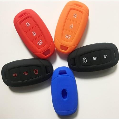 For Hyundai Kona Elantra Key Cover Key Case For Hyundai Solaris I30 Verna 2020 Encino Ix25 Santafe Creta Case For Keyless Access